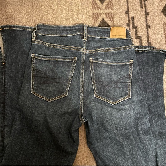American Eagle next level stretch flared jeans, size 2short - Picture 3 of 6